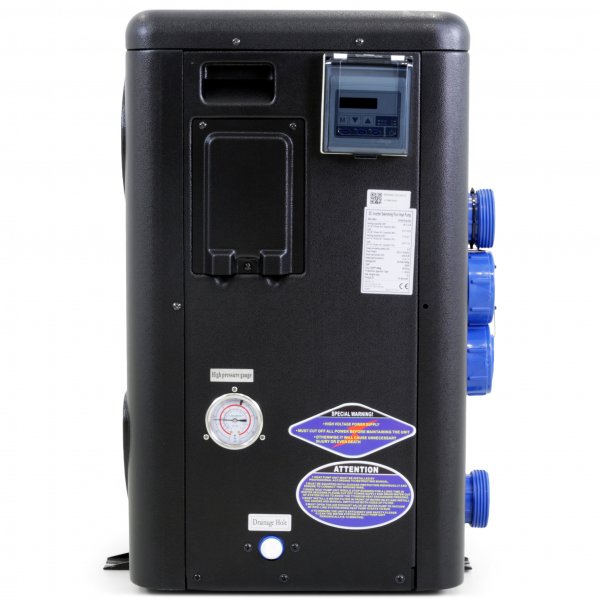 Poolvrmepump 12,9kW Inverter Pro - Mitsubishi-kompressor