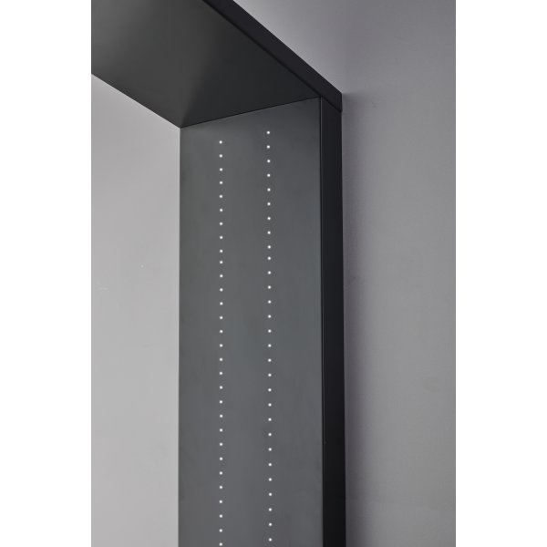 Duschpanel i svart rostfritt stål | Sylvana Duschpanel i svart rostfritt stål | Sylvana