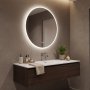 Rund badrumsspegel 60cm med LED-lyse | Anti-fog & touch-styrning Rund badrumsspegel 60cm med LED-lyse | Anti-fog & touch-styrning