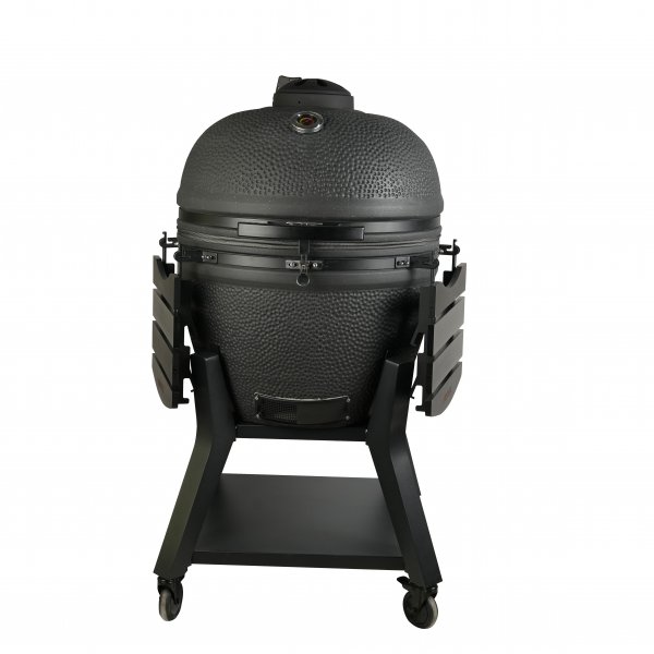Kamadogrill Ø68 cm | Keramisk grill i matt svart med precisionstermometer Kamadogrill Ø68 cm | Keramisk grill i matt svart med precisionstermometer