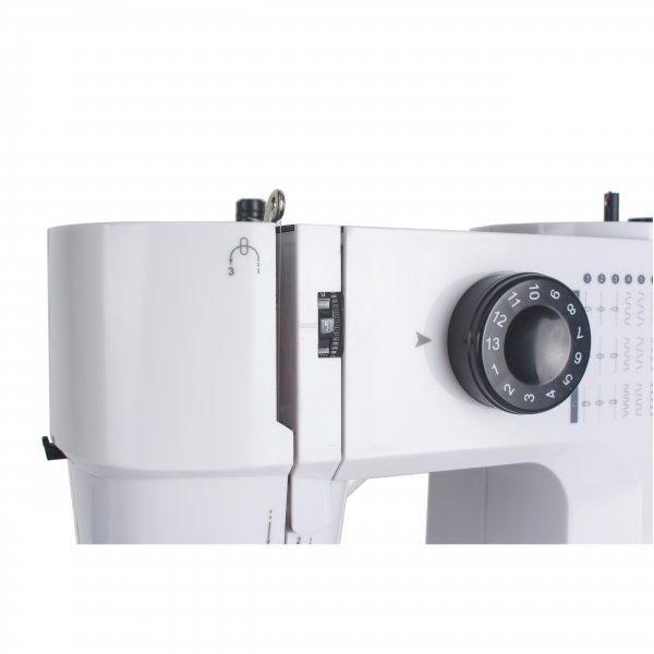 Symaskin elektrisk med bord | 39 S�mmar & tvillingn�l | LED-belysning | Vit/Svart