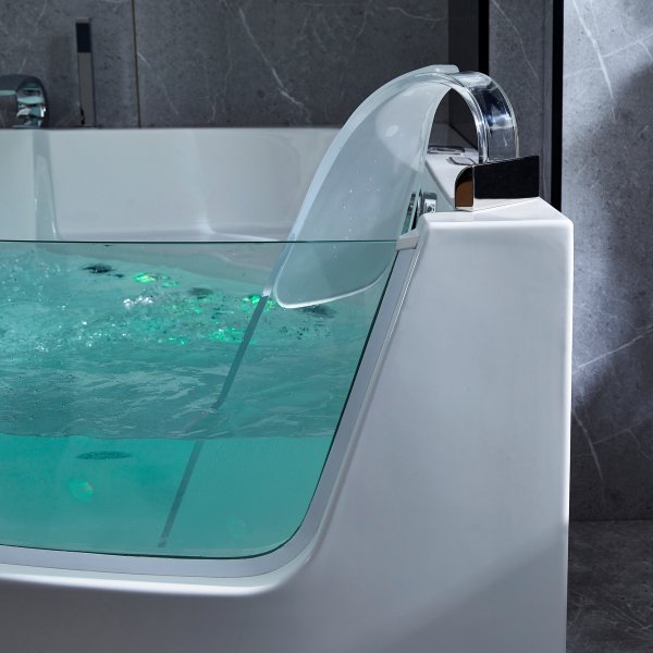 Bubbelbadkar hörn med underhållsvärme | 150x150cm | BK-058 Bubbelbadkar hörn med underhållsvärme | 150x150cm | BK-058