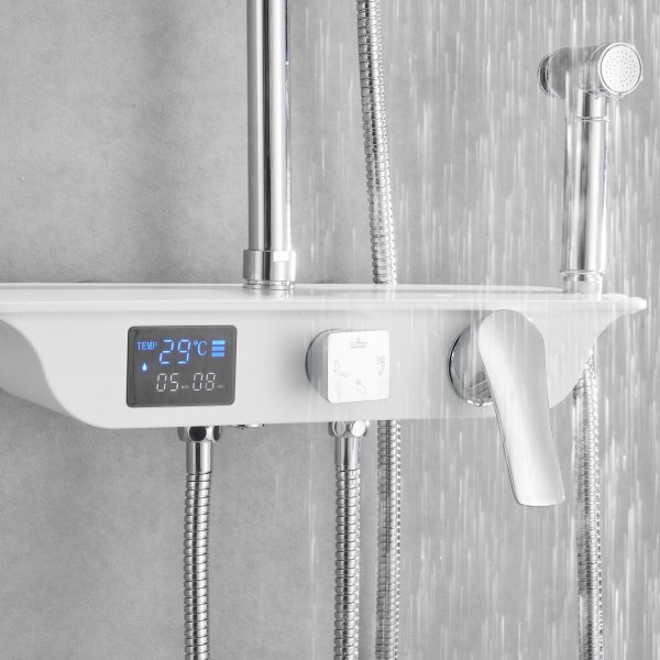 Takduschset komplett paket | Chrissy - Krom Takduschset komplett paket | Chrissy - Krom