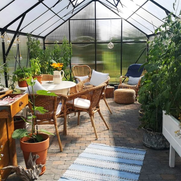 Växthus 18m² Premium | Extra hög odlingshöjd | 6mm kanalplast Växthus 18m² Premium | Extra hög odlingshöjd | 6mm kanalplast