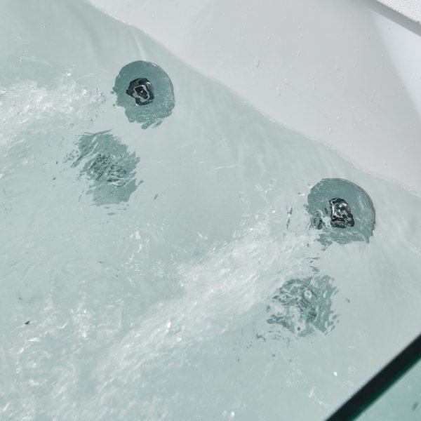 Bubbelbadkar med glassidor & värmare | BK-003V - FYNDVARA Bubbelbadkar med glassidor & värmare | BK-003V - FYNDVARA