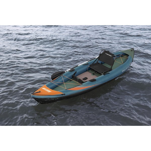 HydroForce Angler Elite Fiskekajak 380×99 cm | Fish ruler, ripstop & komplett set | Bestway (65197) HydroForce Angler Elite Fiskekajak 380×99 cm | Fish ruler, ripstop & komplett set | Bestway (65197)