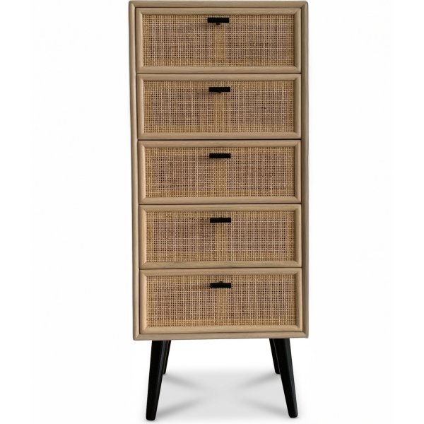 React Förvaringsmöbel – Ljus ek & rotting | Handbyggd design med naturlig karaktär React Förvaringsmöbel – Ljus ek & rotting | Handbyggd design med naturlig karaktär