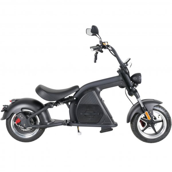 Fatscooter Raw 2000W | Moped klass 1 - Svart Fatscooter Raw 2000W | Moped klass 1 - Svart