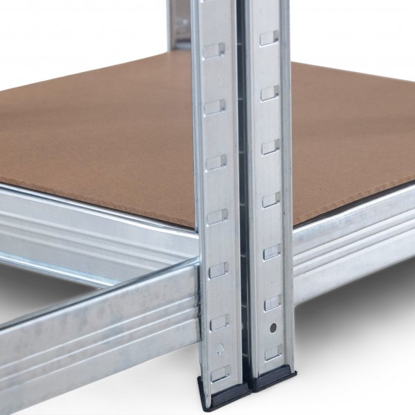 Hyllsystem i galvaniserat stål Hyllsystem i galvaniserat stål