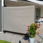 Sidomarkis 1,6x3 m | Fr sol-, vind- och insynsskydd