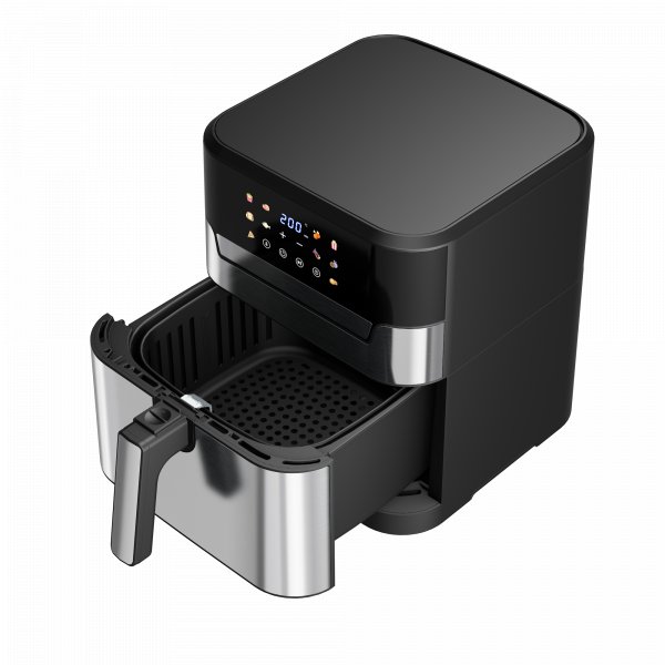 Airfryer 8L | Digital Pekskrm | 10 Frinstllda Program | Lyfco