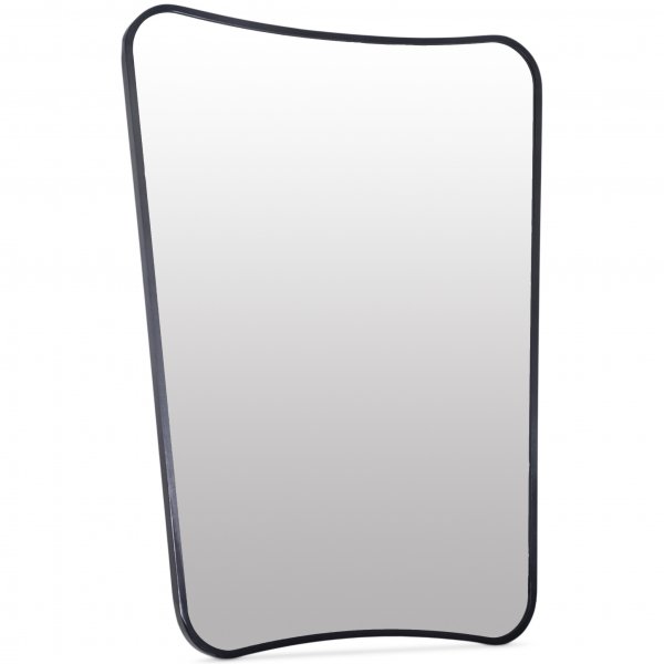 Spegel med rundade former - TIFFANY BLACK