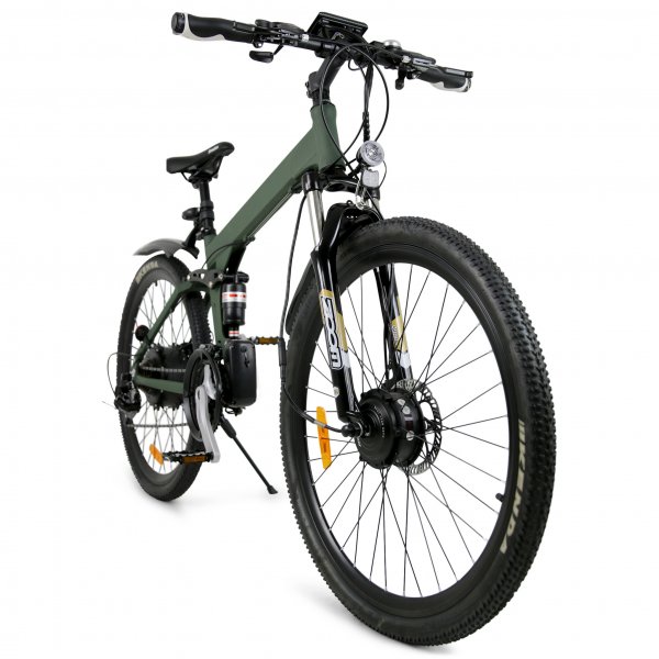 Elcykel Mountainbike 27.5\\\" L5 Raptor Pro - Army green