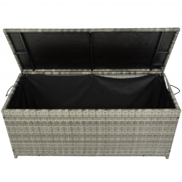Dynbox i konstrotting | 420L | Grå | 134x54x59cm Dynbox i konstrotting | 420L | Grå | 134x54x59cm