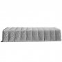 Lagertlt 7x14m | 3,8m hjd | 98m 620g/m | Med takpanel | PVC - Gr