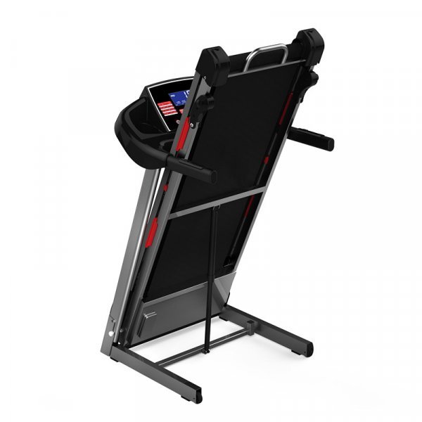 Löpband Felix | Hopfällbart löpband för hemmet | 1–14 km/h | 12 träningsprogram | Pulsmätare & LCD-display Löpband Felix | Hopfällbart löpband för hemmet | 1–14 km/h | 12 träningsprogram | Pulsmätare & LCD-display