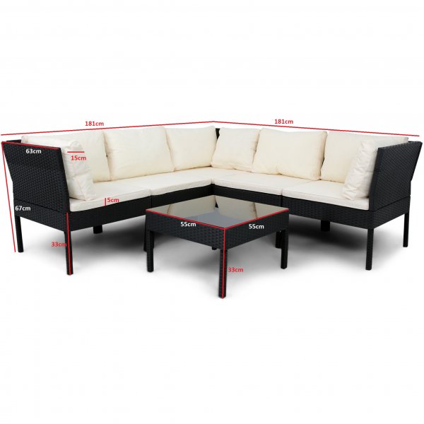 Hörnsoffa utemöbler i konstrotting | Lyfco Grebbestad Hörnsoffa utemöbler i konstrotting | Lyfco Grebbestad