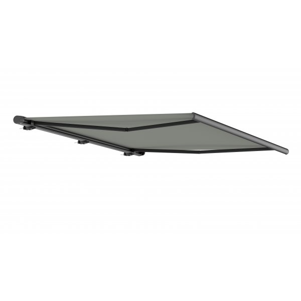 Terrassmarkis helkassett 5x3m | Motor & fjärrkontroll | Ljus grå Terrassmarkis helkassett 5x3m | Motor & fjärrkontroll | Ljus grå