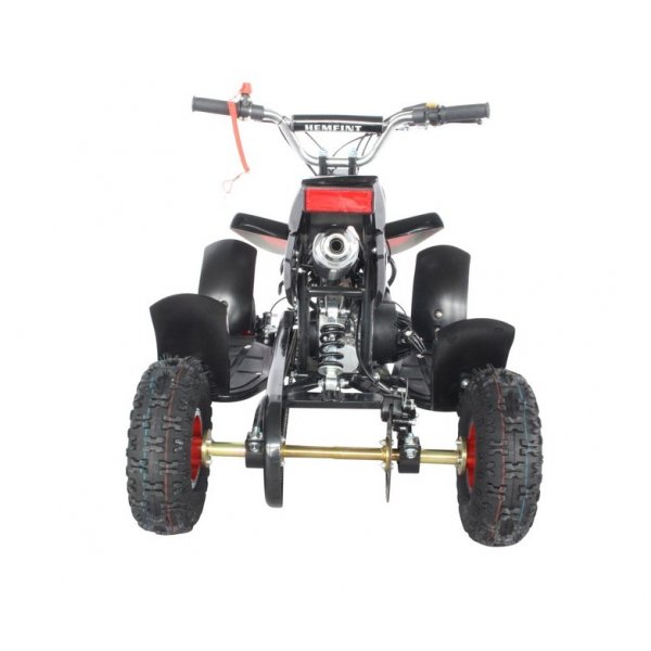 Mini-ATV 50cc | Fyrhjuling för barn med justerbar hastighet | Svart/Röd Mini-ATV 50cc | Fyrhjuling för barn med justerbar hastighet | Svart/Röd