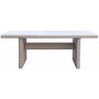 Hampton matbord i konstrotting 200x100 cm - Naturfrgad