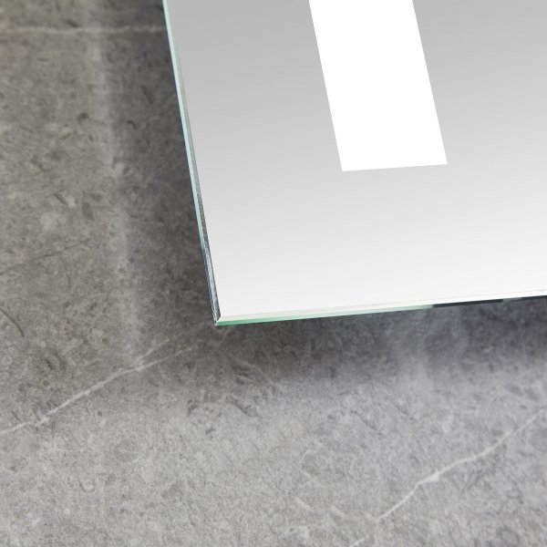 Badrumsspegel | LED-lyse sidor | Dimmer & touch-styrning | Rektangulär Badrumsspegel | LED-lyse sidor | Dimmer & touch-styrning | Rektangulär