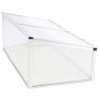 Minivxthus 108x56cm | Kanalplast | Aluminiumram