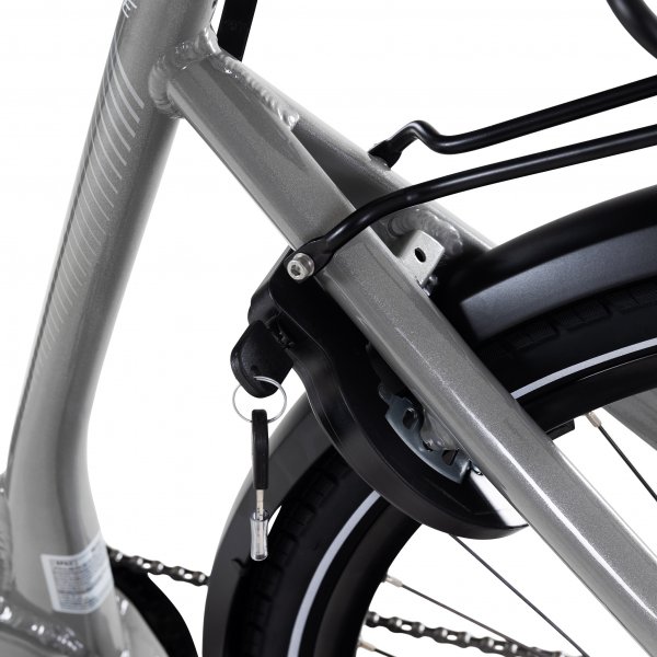 Elcykel Dam 28\\\" | 250W mittmotor | 8 vxlar | Lyfco Elise