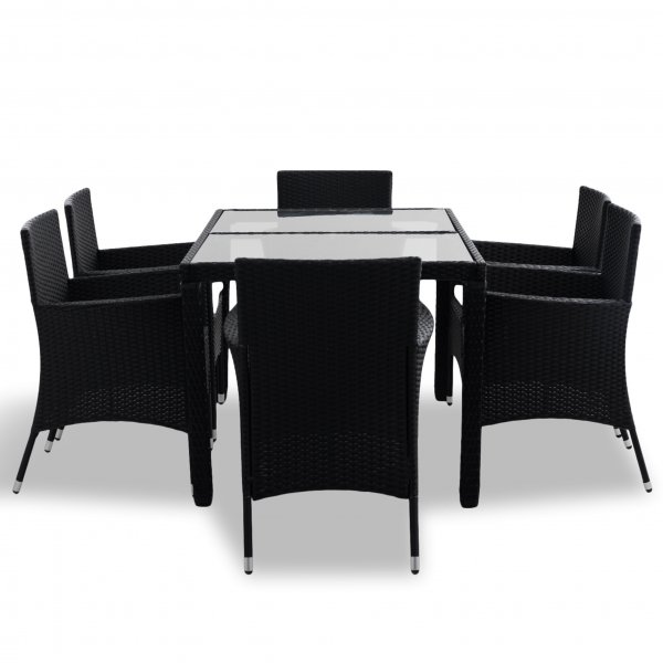 Matgrupp utembler | 6 stolar | Inklusive dynor