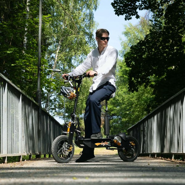 Elscooter 3000W Premium | 60 km/tim | Stplatta i aluminium | Lyfco