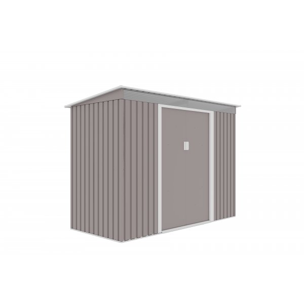 Sky B Plåtförråd 3,16 m² – Galvaniserat Stål | Polykarbonat-Taklucka | Skjutdörrar Sky B Plåtförråd 3,16 m² – Galvaniserat Stål | Polykarbonat-Taklucka | Skjutdörrar