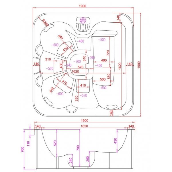 Spabad Zeus – Utespa för 6 personer | Balboa® & Lucite® | Lyfco Spabad Zeus – Utespa för 6 personer | Balboa® & Lucite® | Lyfco