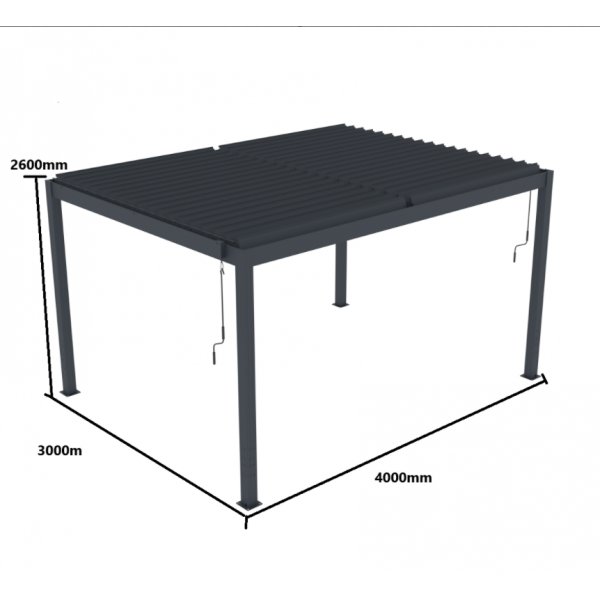 Pergola | Öppningsbart lamelltak Pergola | Öppningsbart lamelltak