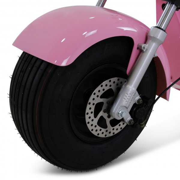 Fatscooter 2000W - LG litiumbatteri - Rosa Fatscooter 2000W - LG litiumbatteri - Rosa