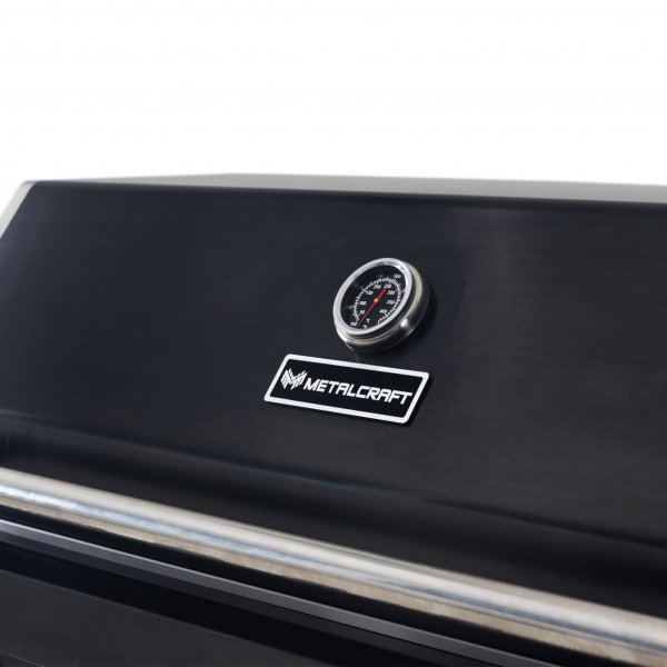 Rostfri gasolgrill/utekk | Varmluftsfunktion | New Orleans Blackline