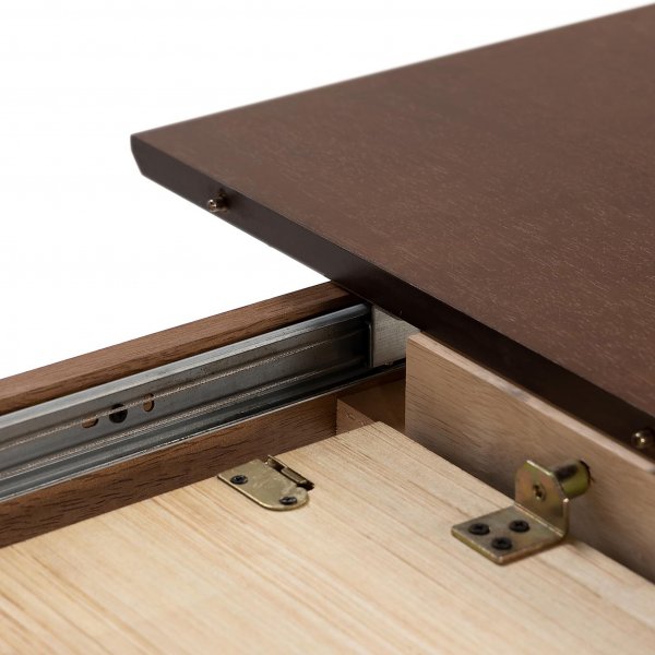 Förlängningsbart matbord | Brunt | Gummiträ | Gånarp Förlängningsbart matbord | Brunt | Gummiträ | Gånarp