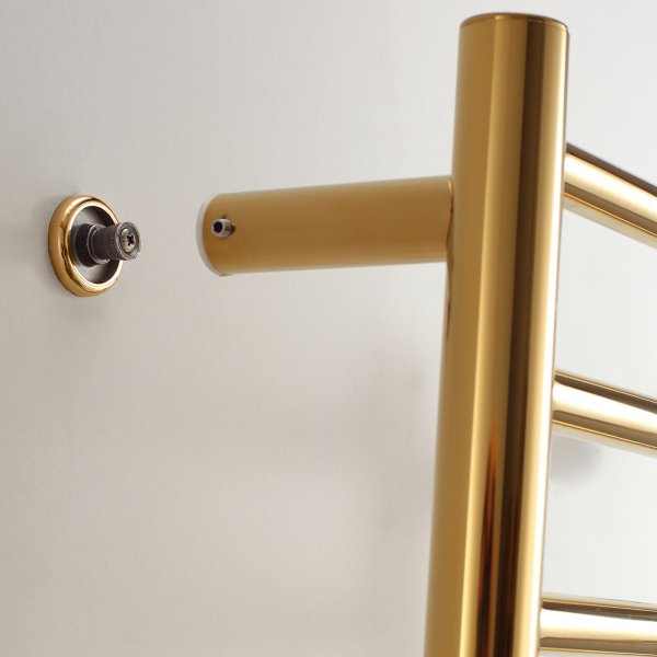 Elektrisk handdukstork 52x110x12cm | Mässing Elektrisk handdukstork 52x110x12cm | Mässing