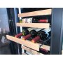 Stor vinkyl fr 60 flaskor och 218 burkar | Exklusiv design med dubbla temperaturzoner | 365 L