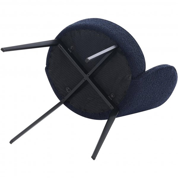 Vitt runt matbord med 6 tygstolar | Ekeby Vitt runt matbord med 6 tygstolar | Ekeby