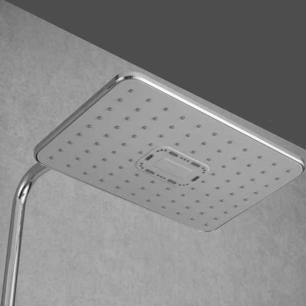 Takduschset komplett paket | Chrissy - Krom Takduschset komplett paket | Chrissy - Krom