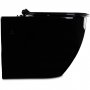 Vgghngd toalett inkl. Dold cistern | Svart | Toalettpaket