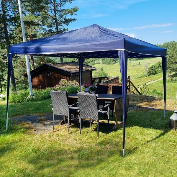Pop-up partytlt 3x3m | Hopfllbar paviljong