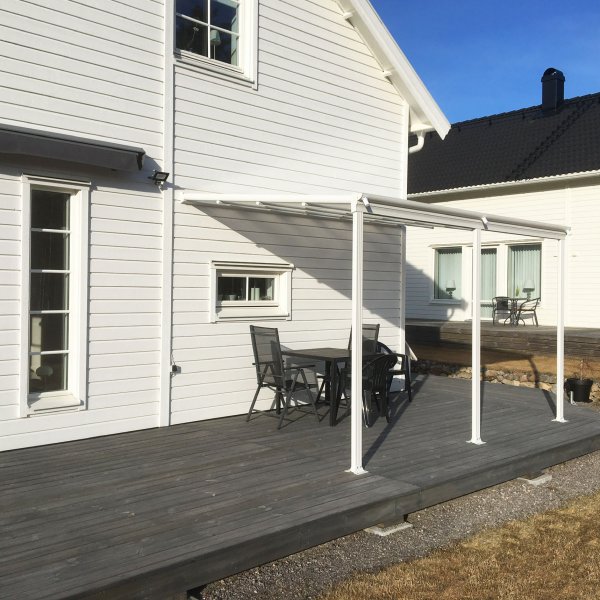 Altantak 3.7x2.5m | Extra hög | Kanalplast / Aluminium Altantak 3.7x2.5m | Extra hög | Kanalplast / Aluminium