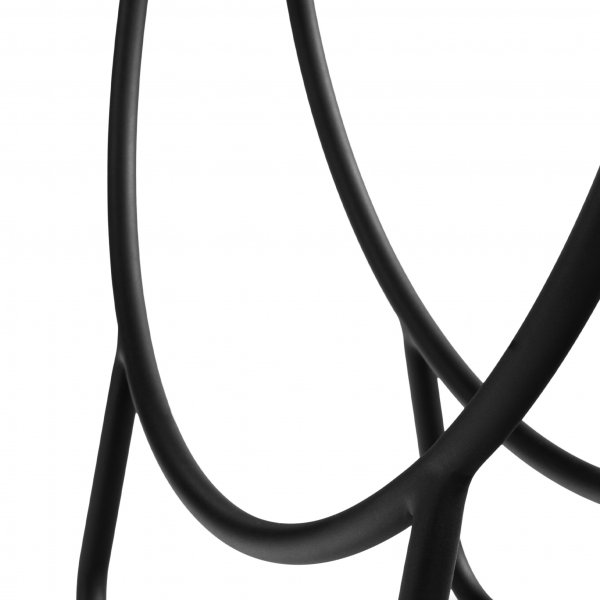 Vedställ i svart kolstål | Cirkelformad Vedställ i svart kolstål | Cirkelformad