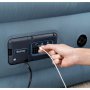 Luftmadrass fr tv med huvudgavel och app-styrd pump - Bestway 69060