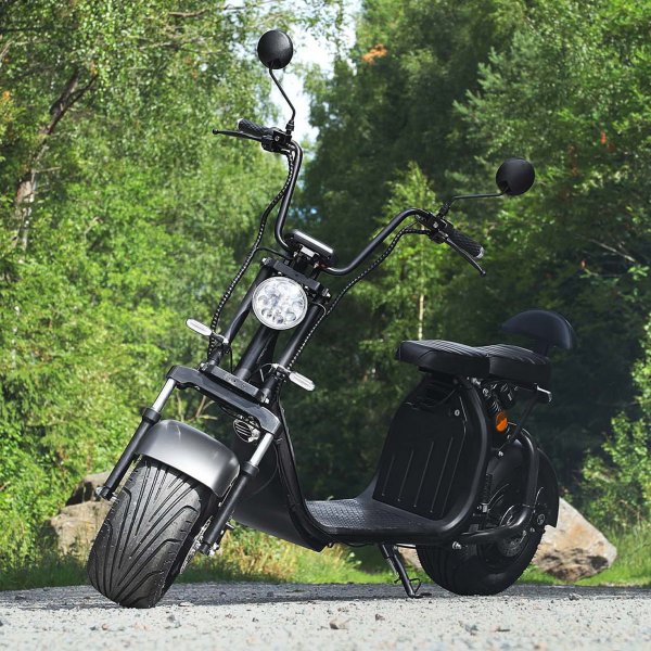 Fatscooter 3000W LG litiumbatteri - 21Ah | Dubbelt ste | Lyfco