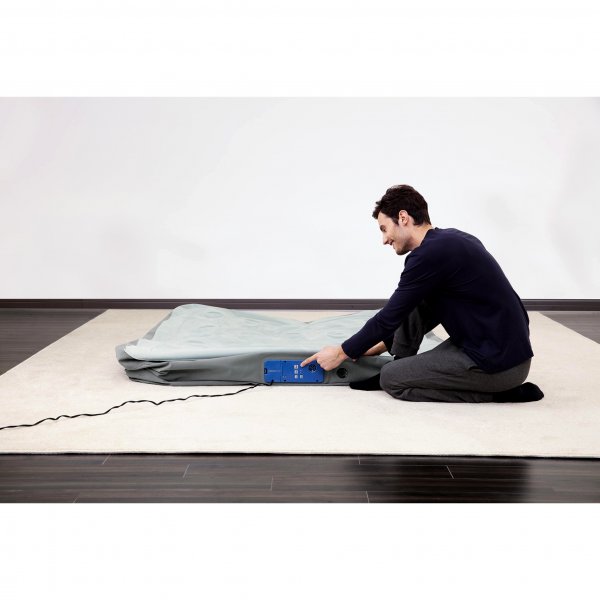 Queen Size luftmadrass AlwayzAire Fortech Airbed Queen med inbyggd elektrisk pump Queen Size luftmadrass AlwayzAire Fortech Airbed Queen med inbyggd elektrisk pump