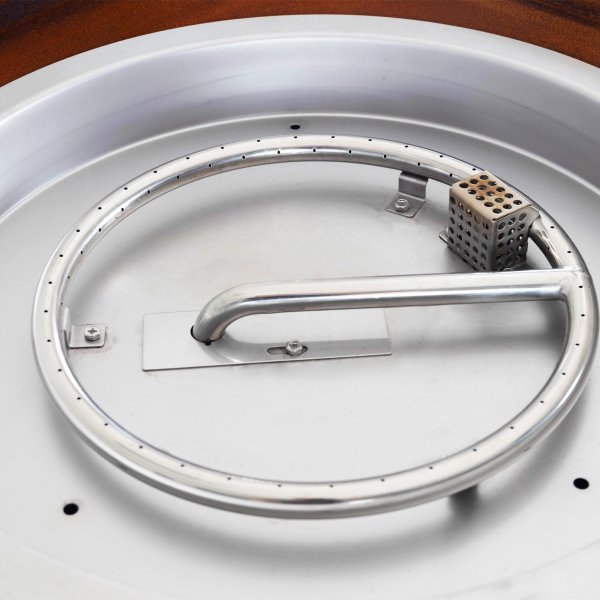 Gasoldriven eldstad i cortenstl | Fr utomhusmilj | Vilhelmina