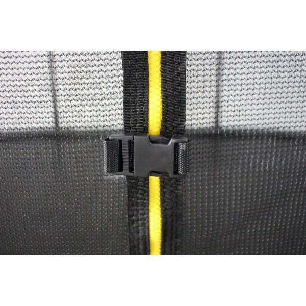 Oval Studsmatta | 2,44 x 3,96 m | Svart Oval Studsmatta | 2,44 x 3,96 m | Svart