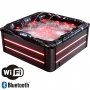 Spabad Vivid Dreams WiFi - 5-6 personer | Black edition | Lyfco