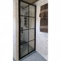 Duschdrr i industridesign | Nanobehandlad | 6mm skerhetsglas